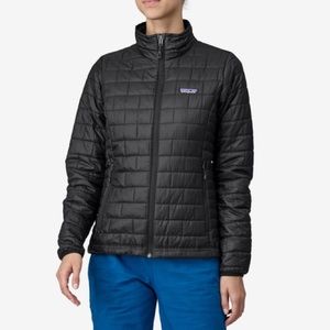 Women’s Large Black Patagonia Nano Puff Jacket